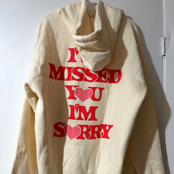 Gracie Abrams I Miss You I'm Sorry Hoodie - Picture 1 of 4
